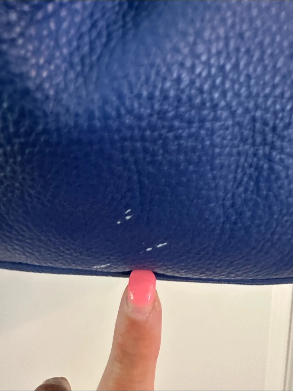 Furla Blue‎ Leather Handbag w/Shoulder Strap